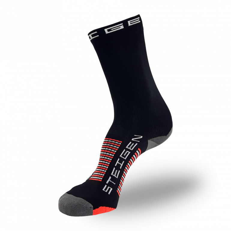 Black Running Socks ¾ Length