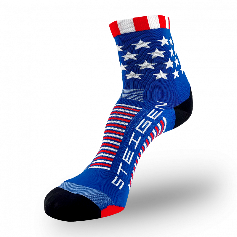 Stars And Stripes Running Socks ½ Length