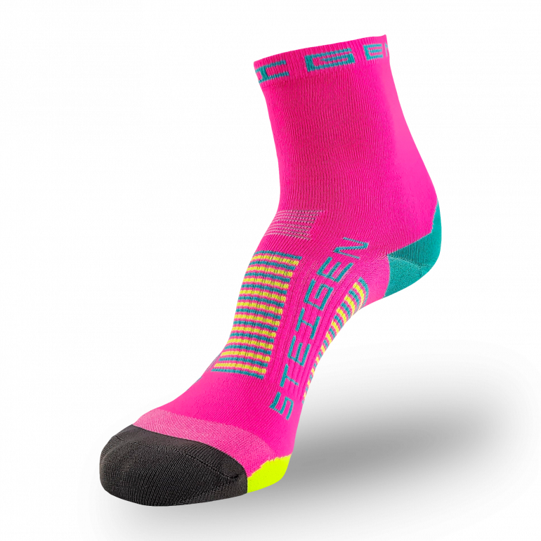 Pink Candy Running Socks ½ Length